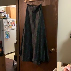 Full Length Silk Skirt